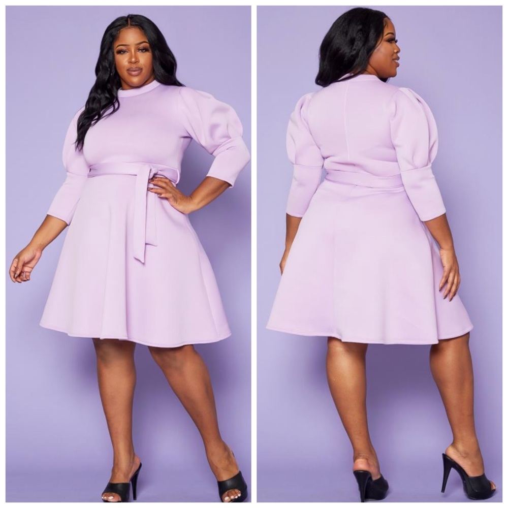 🌺🌸Lavender Plus Size Dress🌸🌺